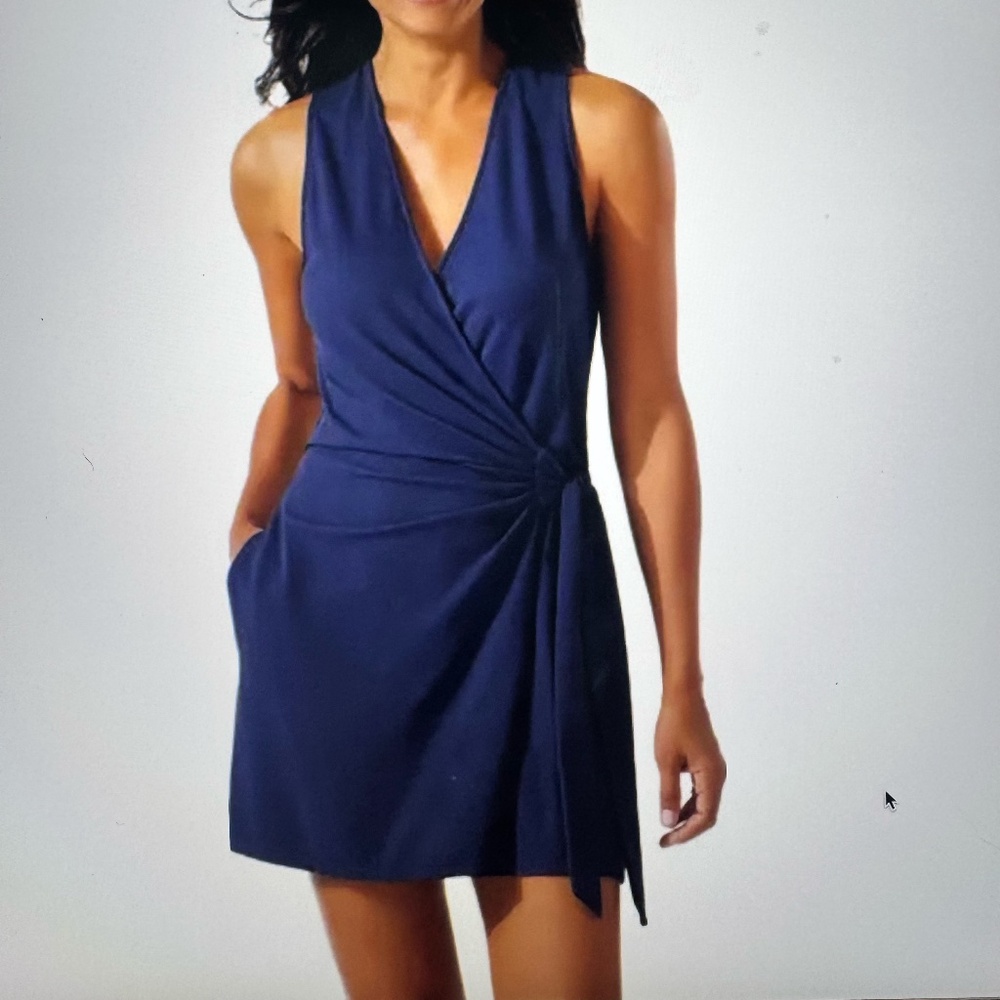 Tommy Bahama Island Cays Cover-Up Wrap Romper